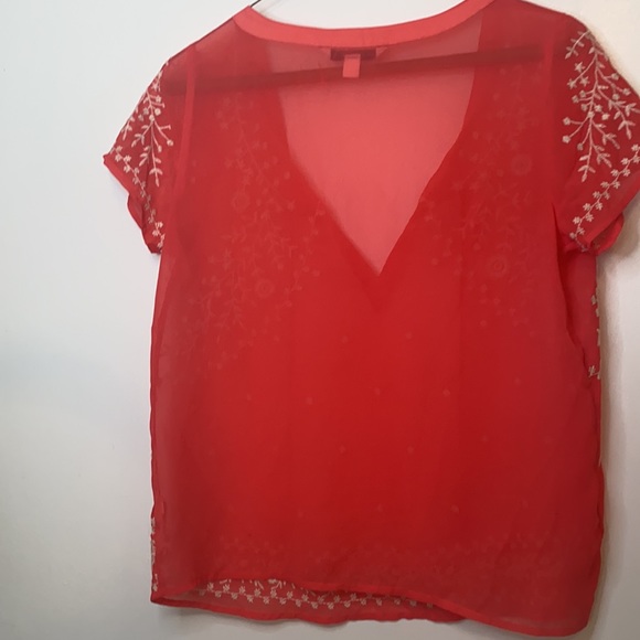 American eagle outfitters women’s blouse hot pink - Picture 4 of 4